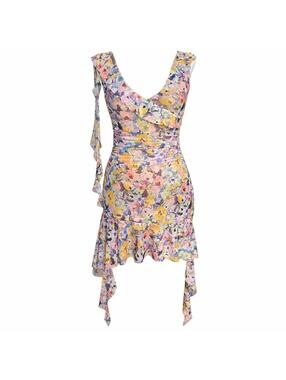 Zara Floral Ruffle Dress